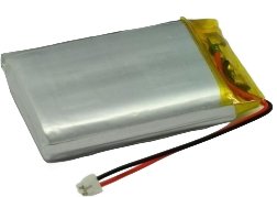 Lithium polymer battery advantages shown in a slim flexible battery design