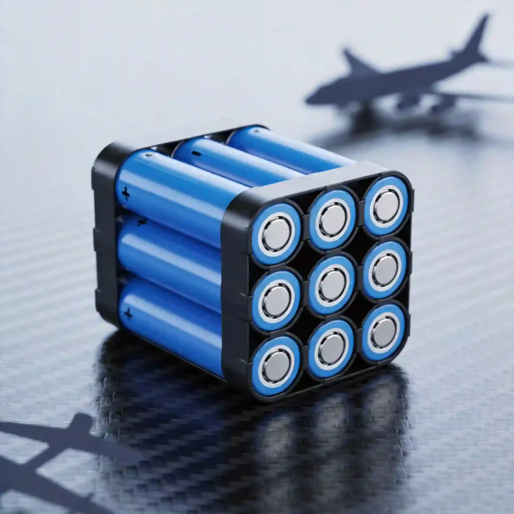 Lithium Ion Batteries in Aerospace Applications used in advanced space energy systems