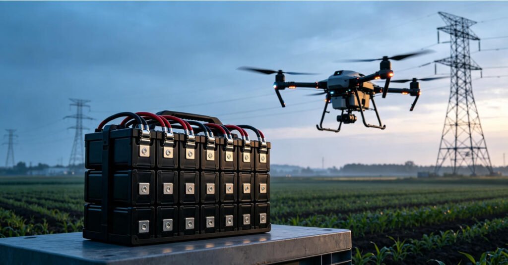 Drone Battery 2026: 7 Cost-Saving Selection Factors For Industrial UAV OEM Buyers 1 High C-rate industrial drone lithium battery pack for 2026 UAV OEM manufacturing